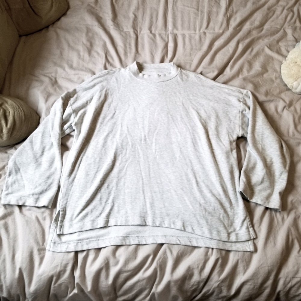 Lou & Grey Mockneck Supersoft Sweater